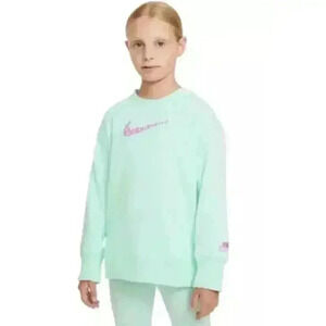 Girls Nike Floral Swish Hoodie